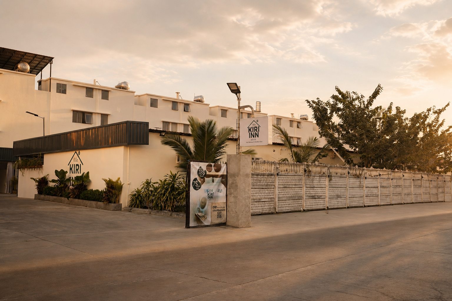 KIRI INN viewed from the street